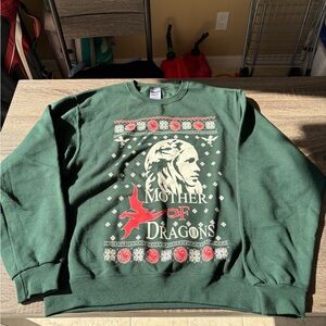 Mother of Dragons Green Sweater